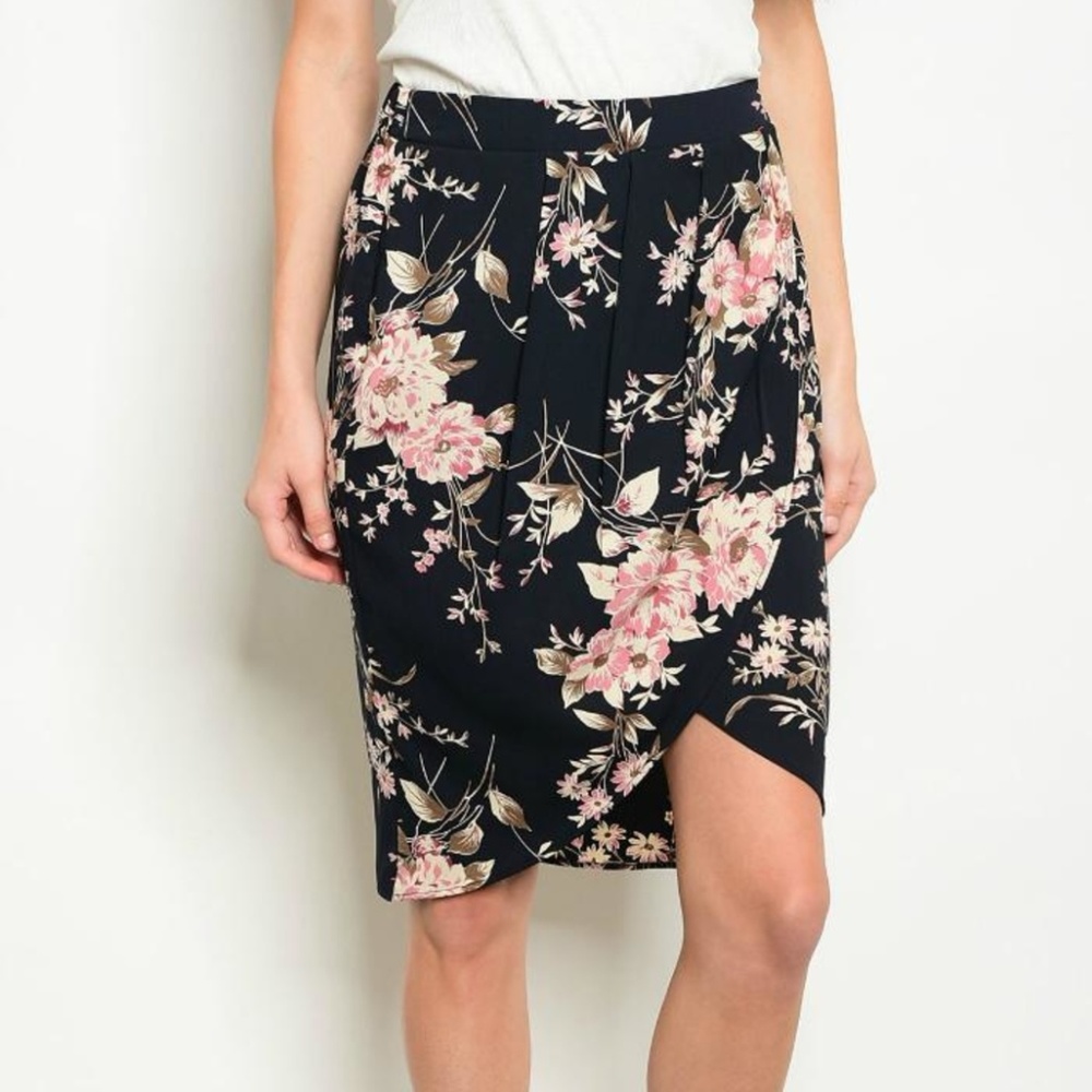 West Kei Floral Tulip Skirt